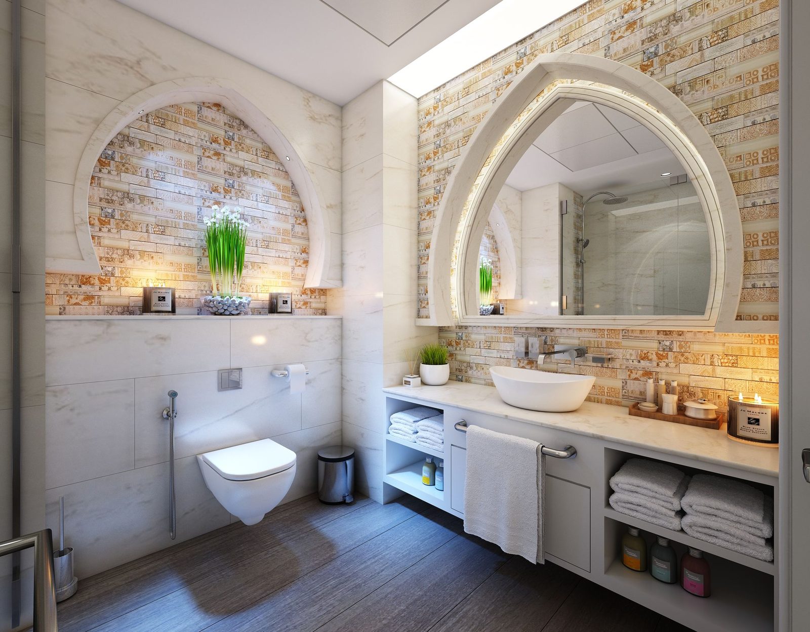 Tiling & finishes